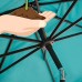 Abba Patio 9-Ft Aluminum Patio Umbrella with Auto Tilt and Crank, 8 Ribs, Dark Green   565564143
